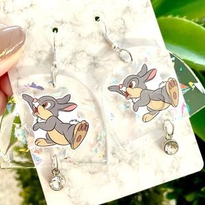 Thumper Acrylic Earrings